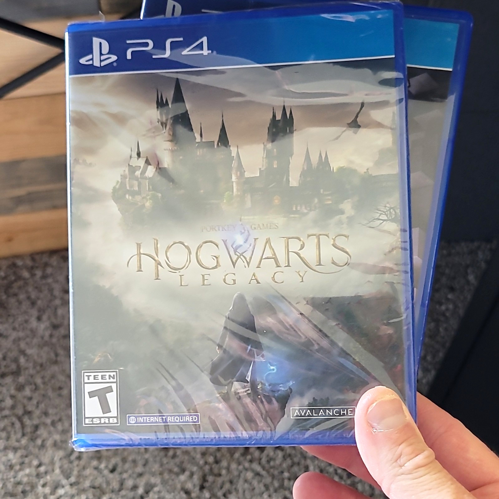 Hogwarts Legacy PS4 Video Game w/ Case, T (Teen), Internet Required