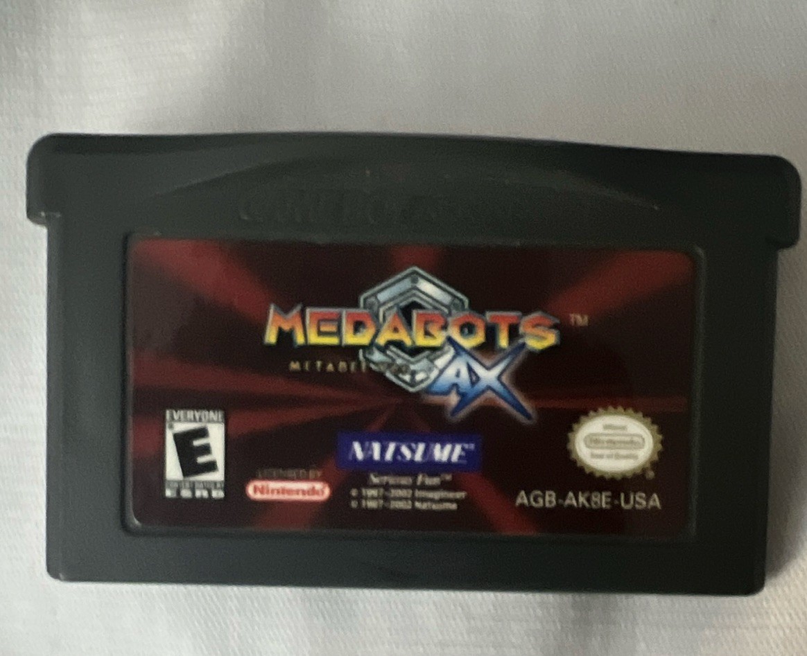 Medabots AX: Metabee Nintendo Game Boy Advance GBA Version – Game Only