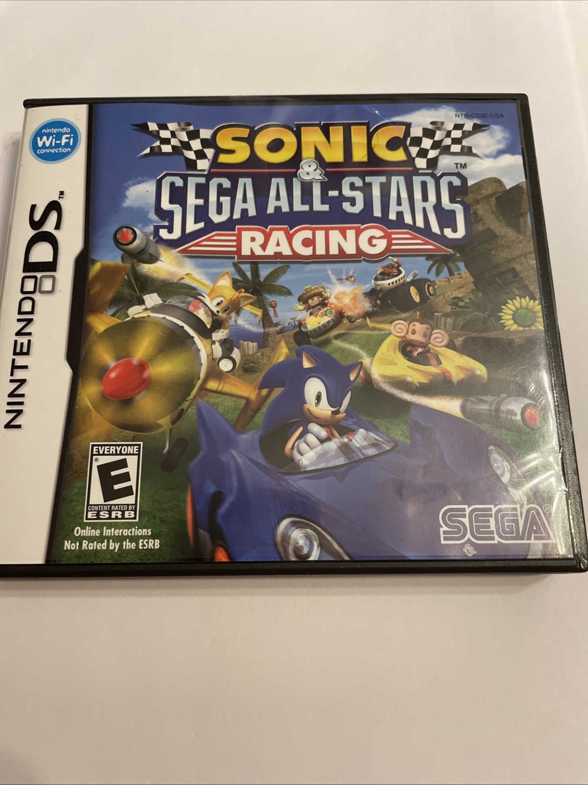 Sonic & Sega All-Stars Racing (Nintendo DS, 2010) Complete In Box