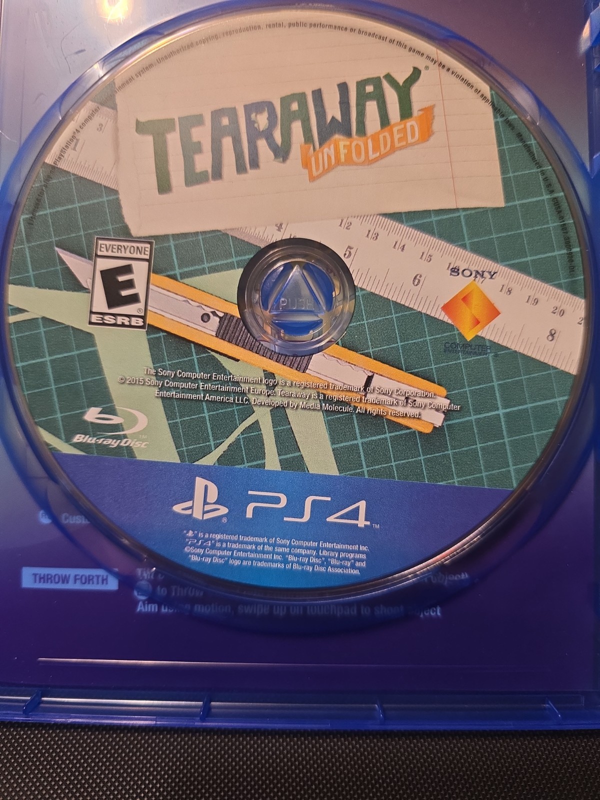 Tearaway Unfolded: Crafted Edition PS4 – Complete Tested