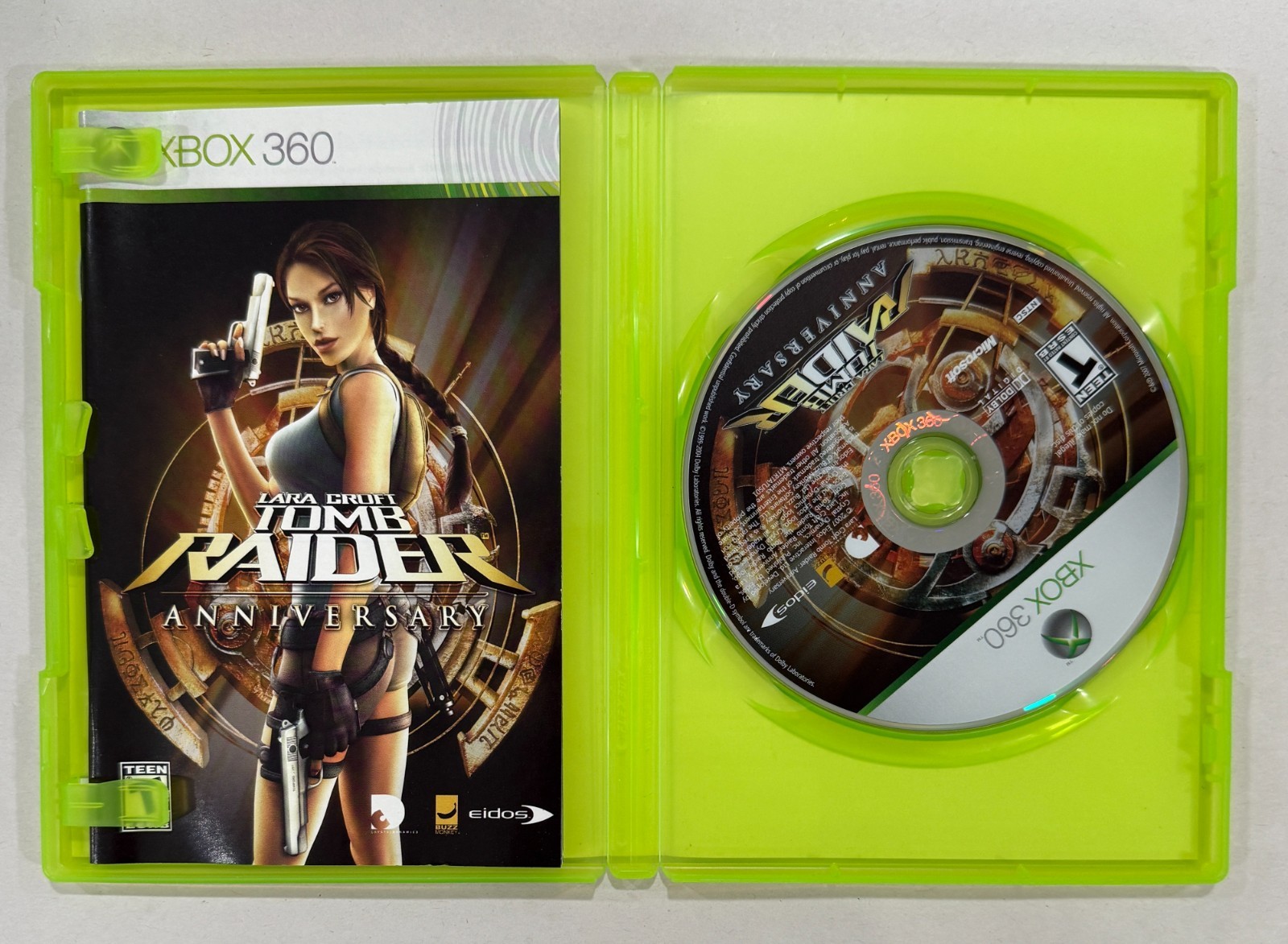 6 Xbox 360 Games Lot – Lara Croft: Tomb Raider Anniversary, Hitman Blood Money