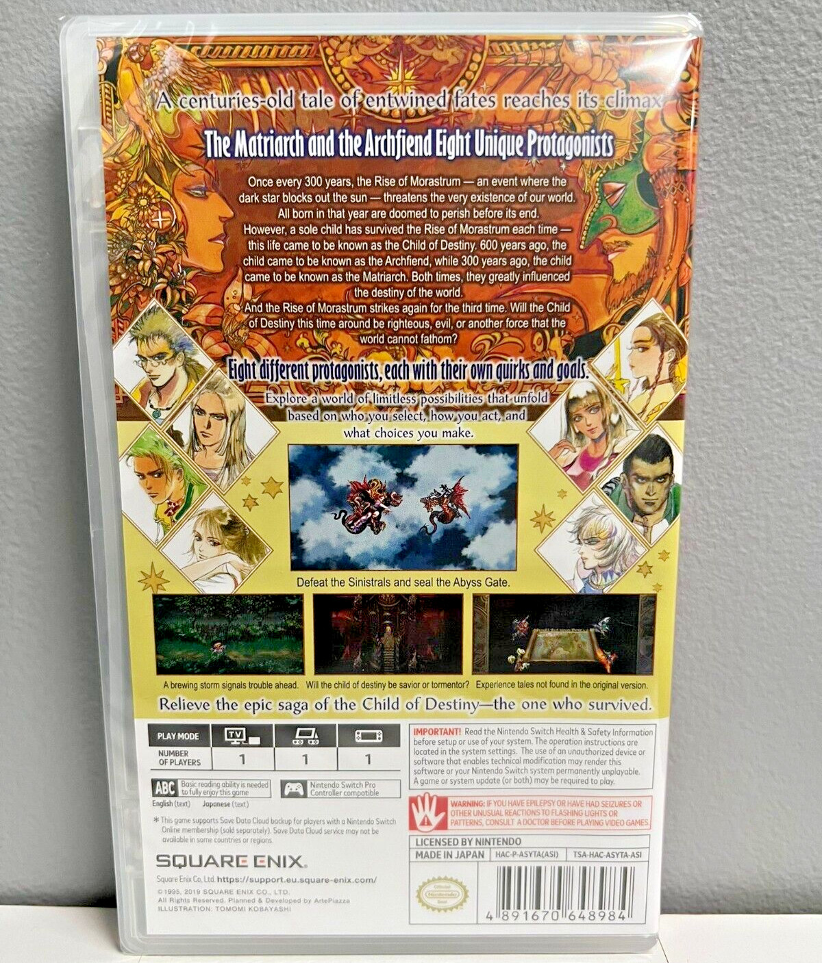 Romancing SaGa 3 Switch Brand New Game [2020 RPG]