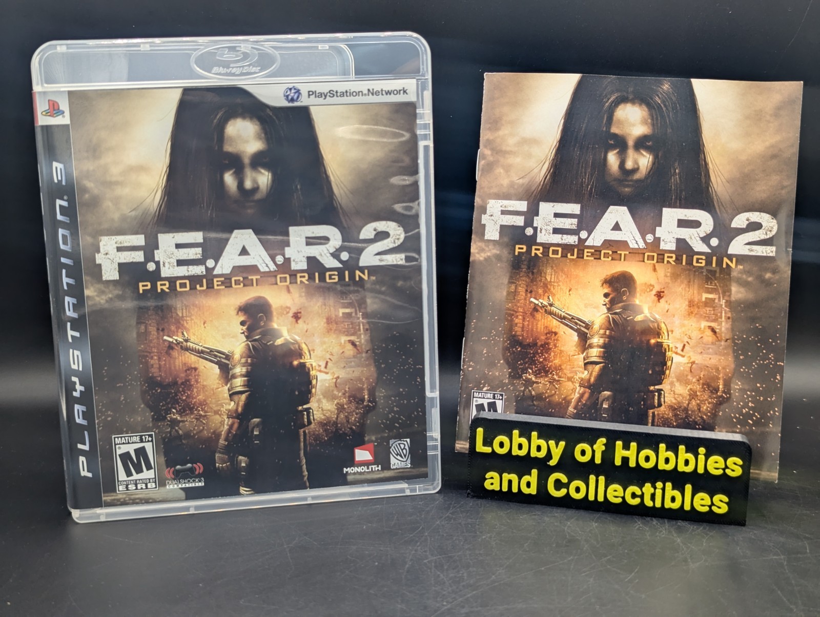 F.E.A.R. 2 Project Origin ( Sony PlayStation 3 PS3 ) CIB – Mint Disc – Pristine