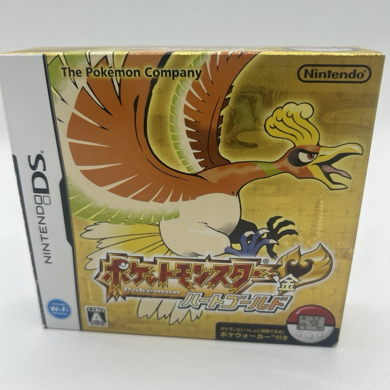 Pokemon HeartGold Version Nintendo DS CIB w/ Pokewalker Top Mint From Japan