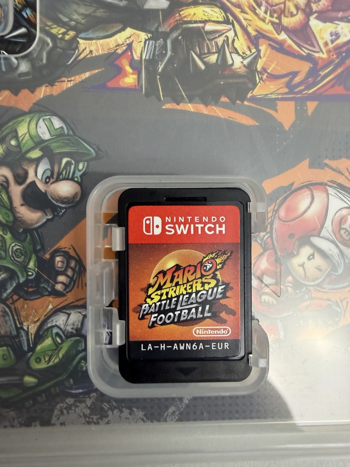 Mario Strikers Battle League Football (Soccer) – Nintendo Switch (Game + Case)
