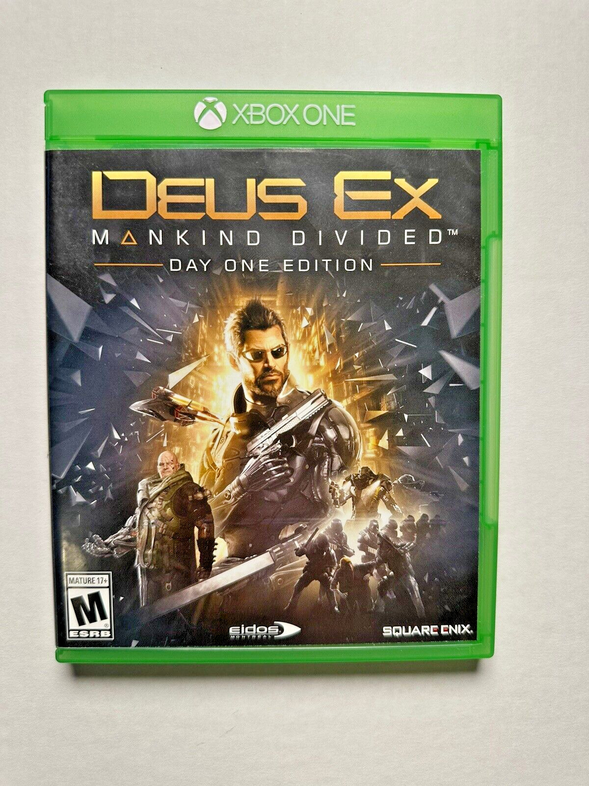 Deus Ex: Mankind Divided — Day One Edition (Microsoft Xbox One, 2016) – Tested