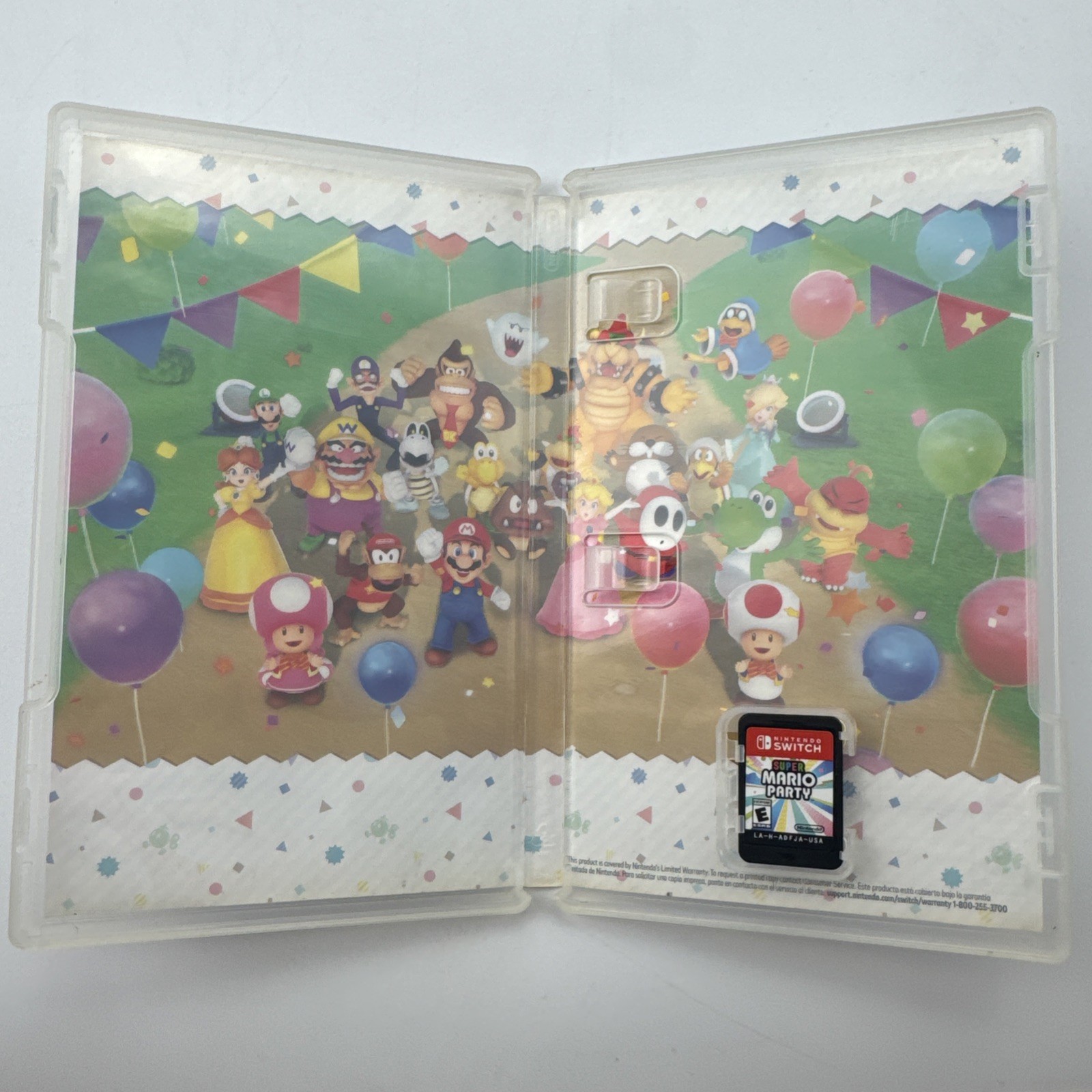 Nintendo Switch 1 – Super Mario Party – Complete In Box CIB – READ DESCRIPTION
