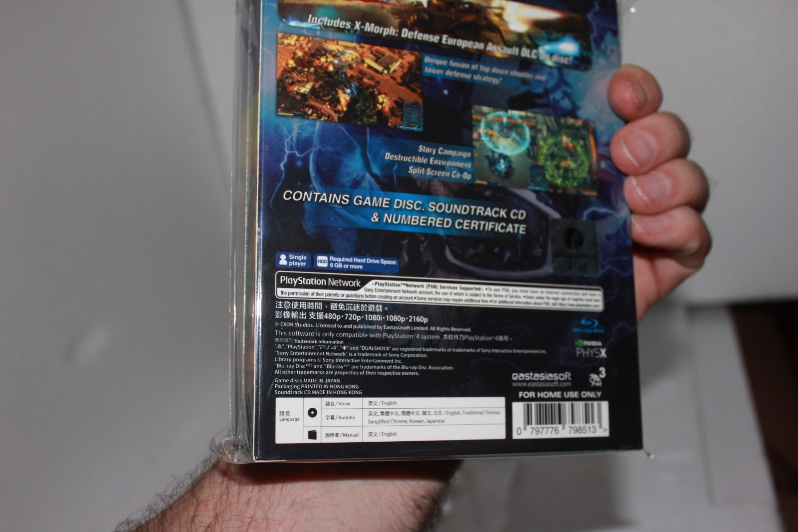 Xmorph Defense Limited Edition PS4 New & Sealed Play Asia