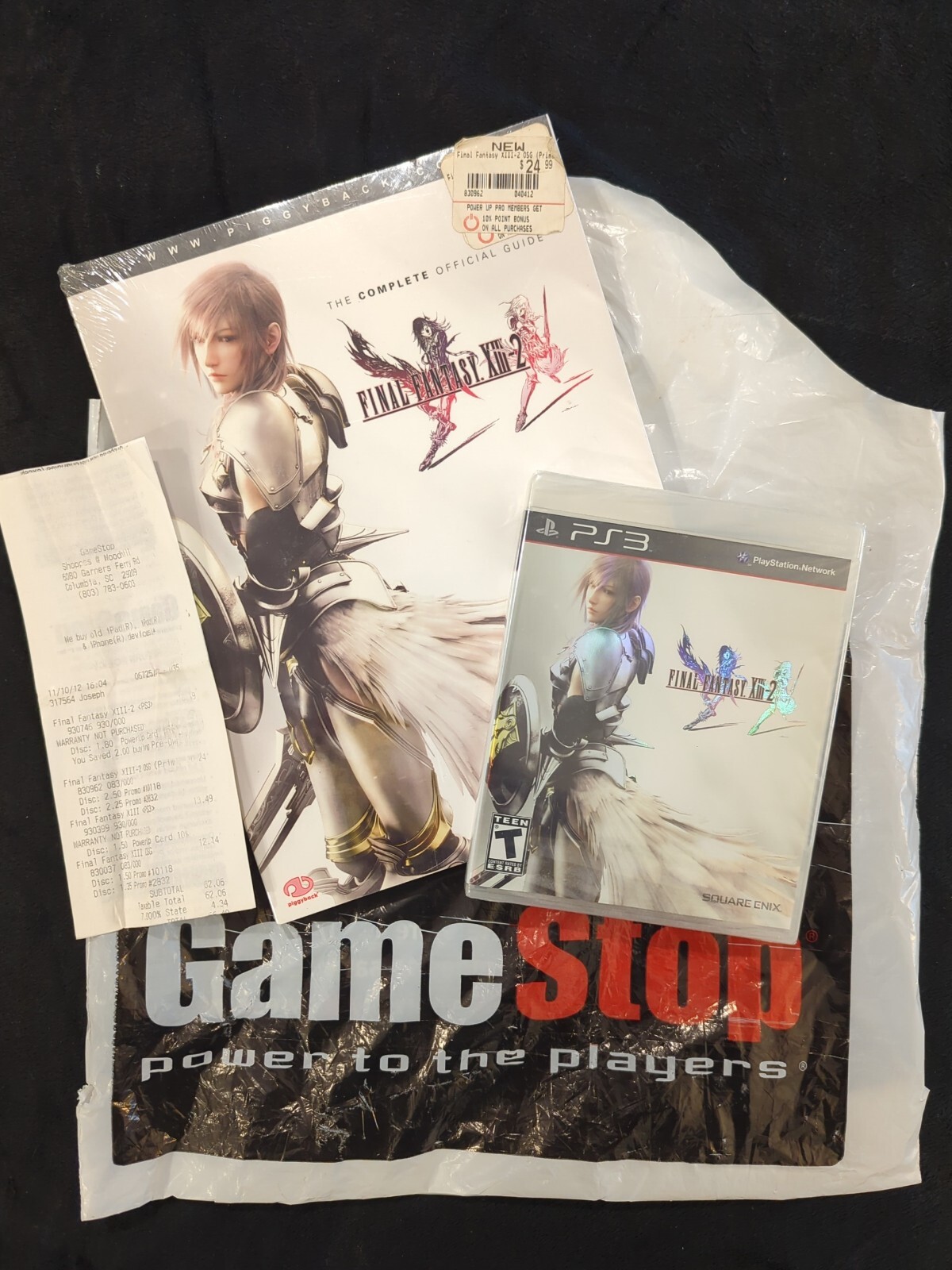 PLAYSTATION 3 – FINAL FANTASY XIII-2 BRAND NEW SEALED w/ Official Guide Book