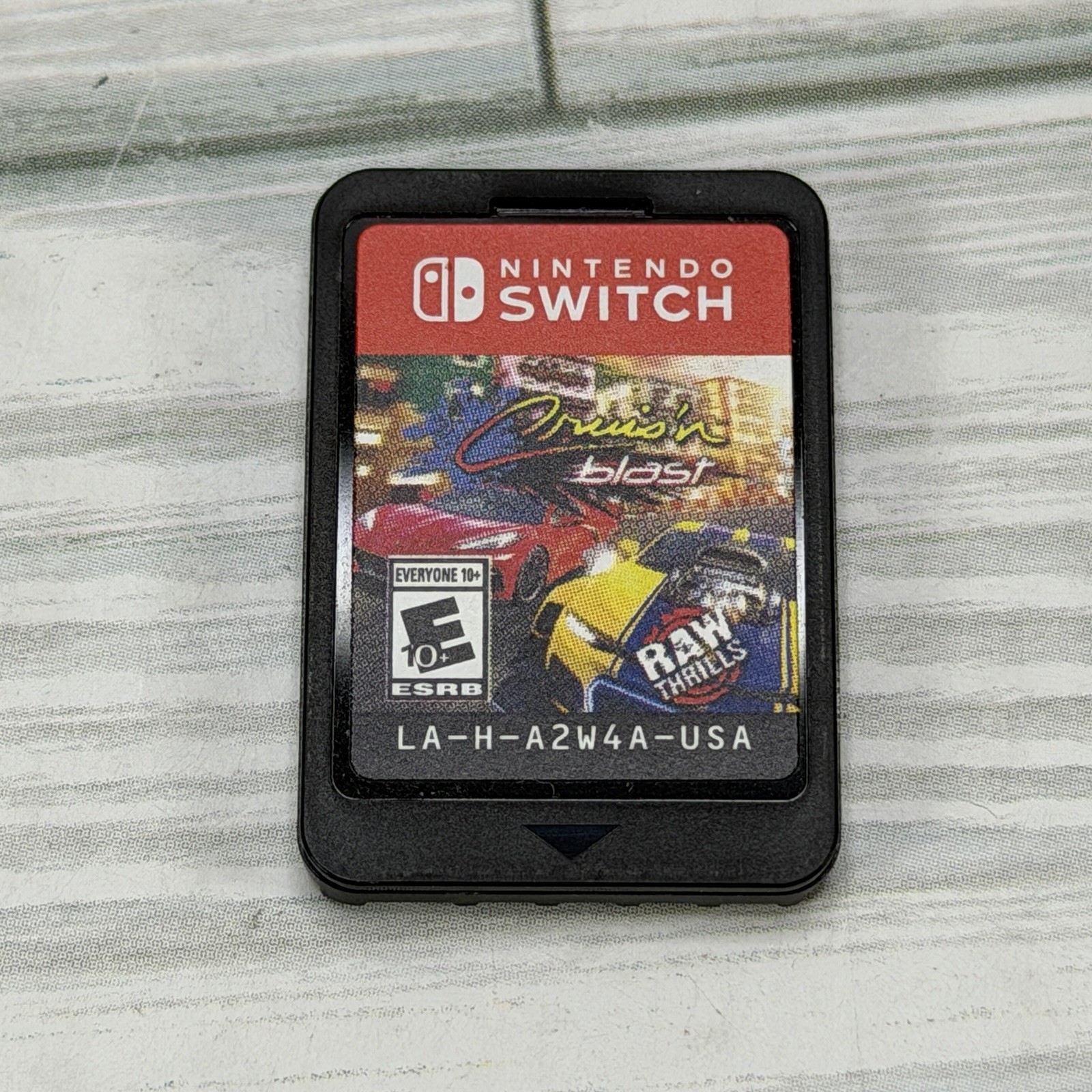 Cruis’n Blast Raw Thrills Nintendo Switch Game Cartridge ONLY Fast Shipping