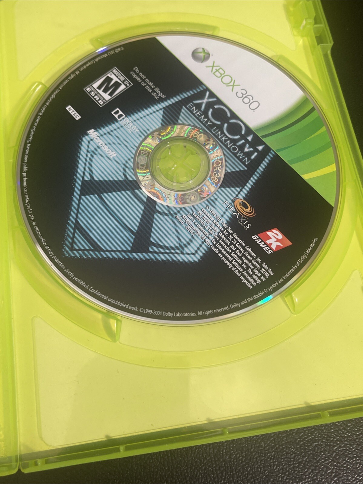 XCOM: Enemy Unknown (Microsoft Xbox 360, 2012)