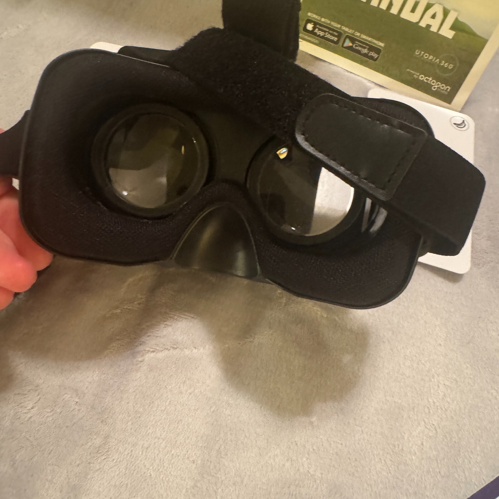 ETVRARZOO 4D+ Utopia 360 VR Headset & Animal Zoo Augmented Reality Cards
