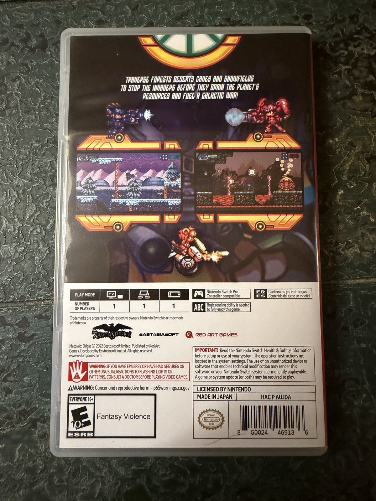 METALOID: ORIGIN – Nintendo Switch, Tested, Ships Next Business Day!