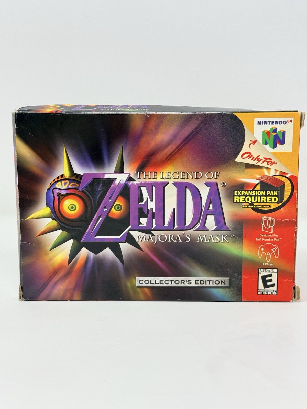 Zelda Majoras Mask Collectors Edition Nintendo 64 Complete CIB Holo Tested