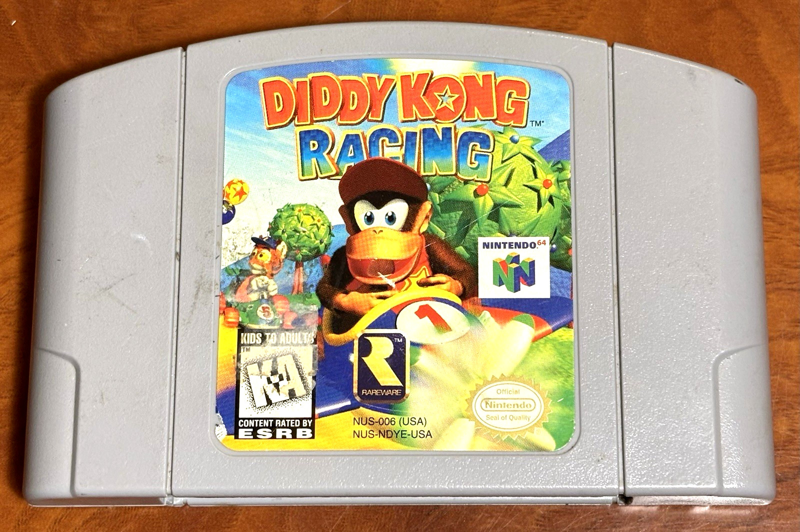 Diddy Kong Racing Nintendo 64 N64 Tested Authentic Cartridge
