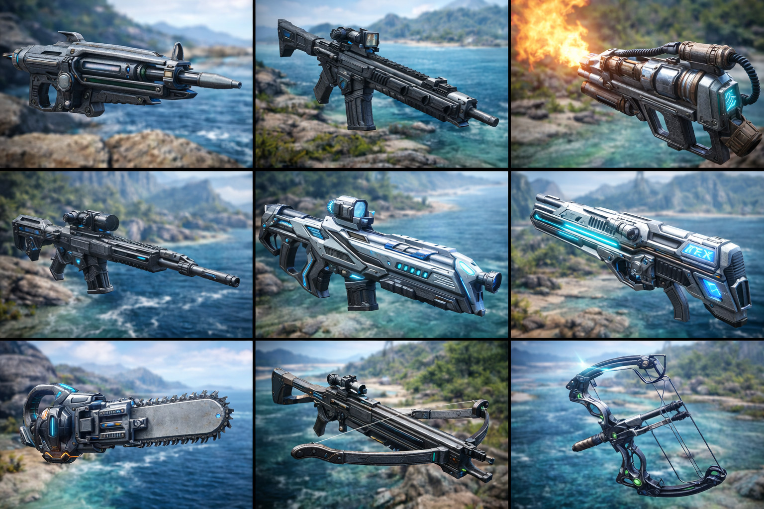 Ark Survival Ascended PVE ALL 8 WEAPON & AMMO