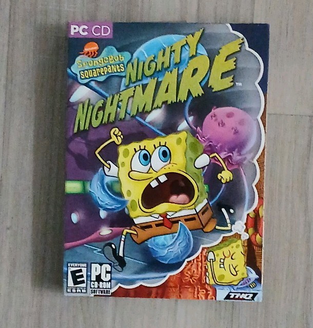 SpongeBob SquarePants: Nighty Nightmare – New Sealed Retail Box – PC CD-ROM