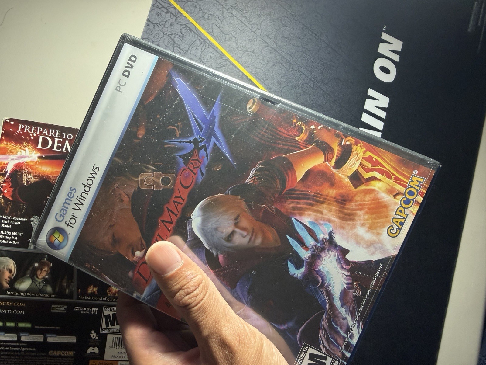 New Sealed 2008 Devil May Cry 4 Capcom ( PC DVD ) Games for Windows 17+mature