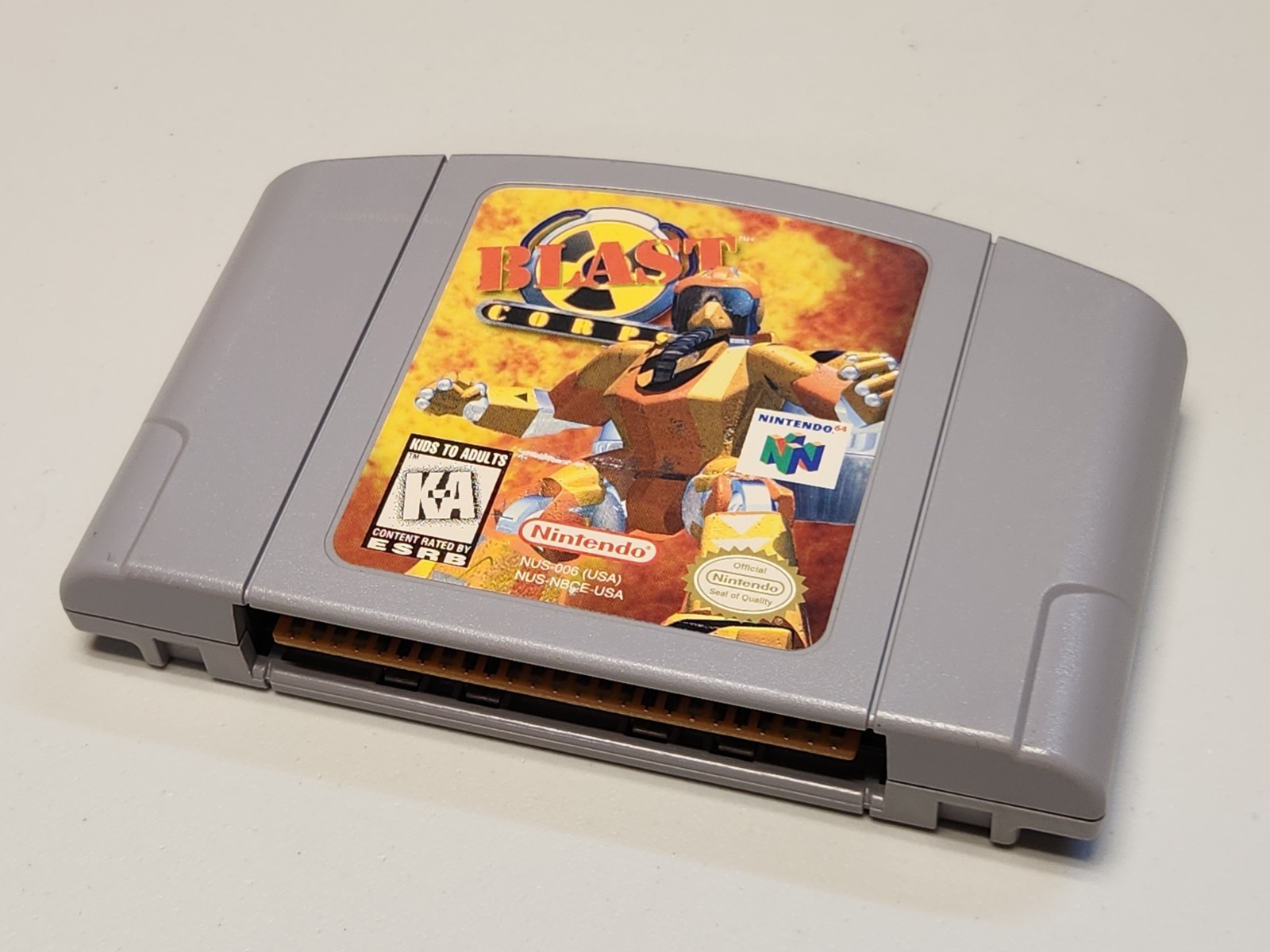Blast Corps Nintendo N64 CIB Manual Box Authentic