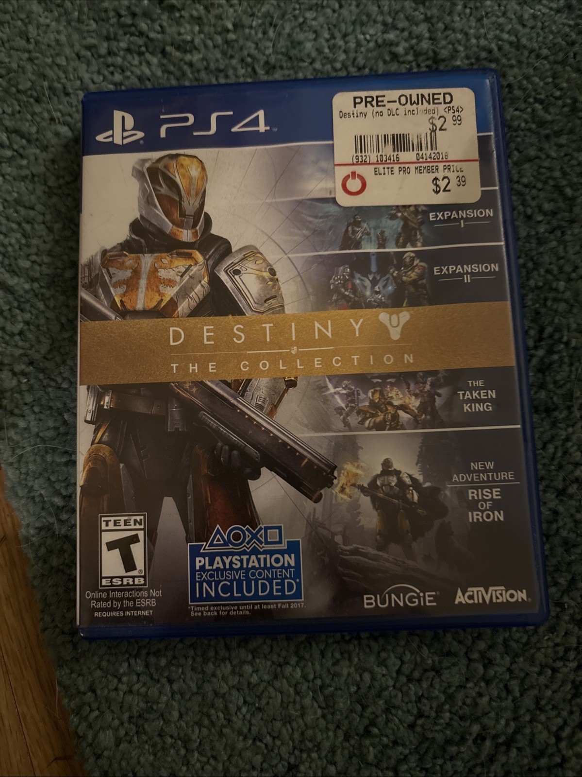 Destiny: The Collection (Sony PlayStation 4, 2016)