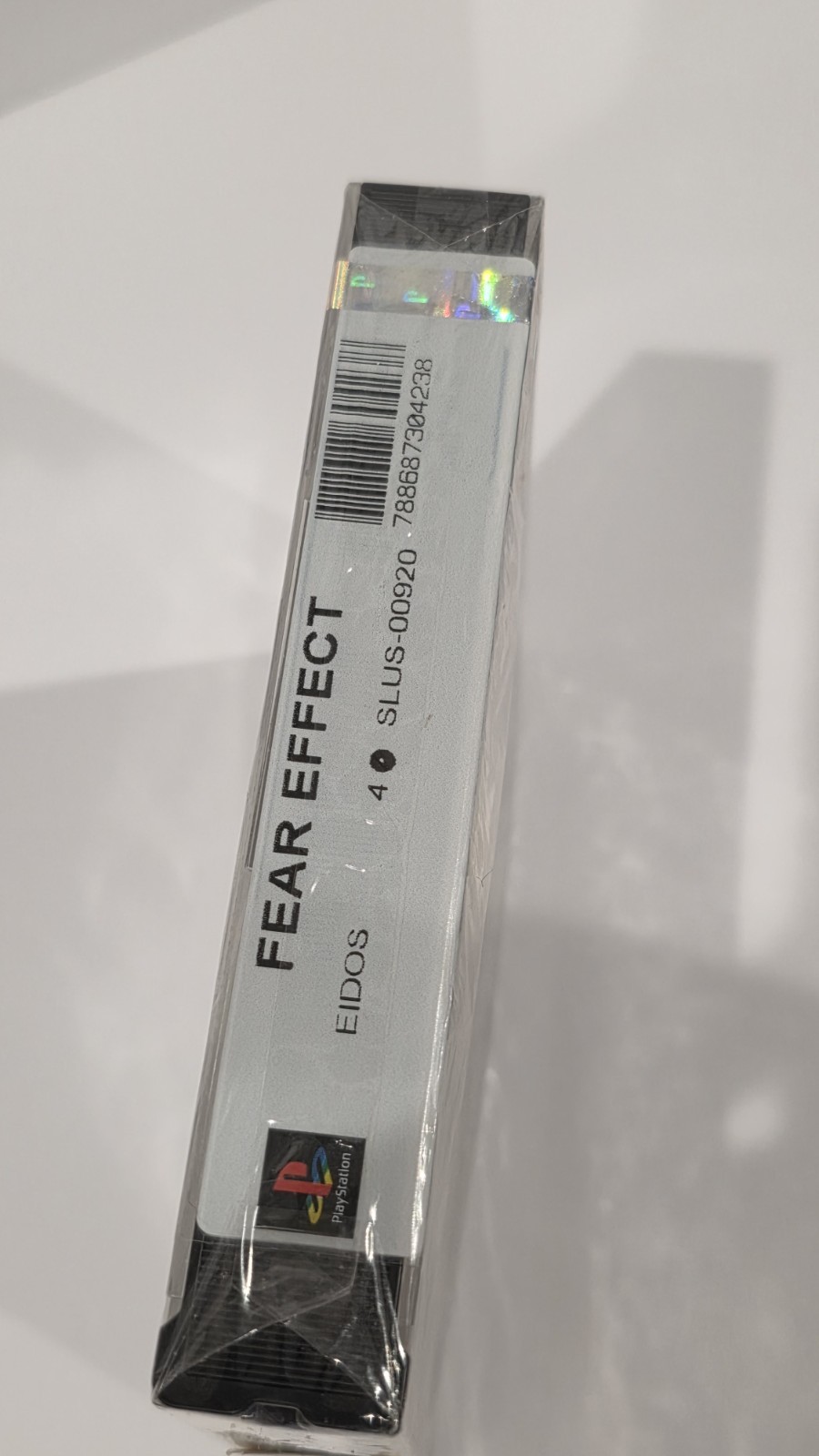 Fear Effect PS1 Factory Sealed Black Label 4 Disc PlayStation Original KB Toys