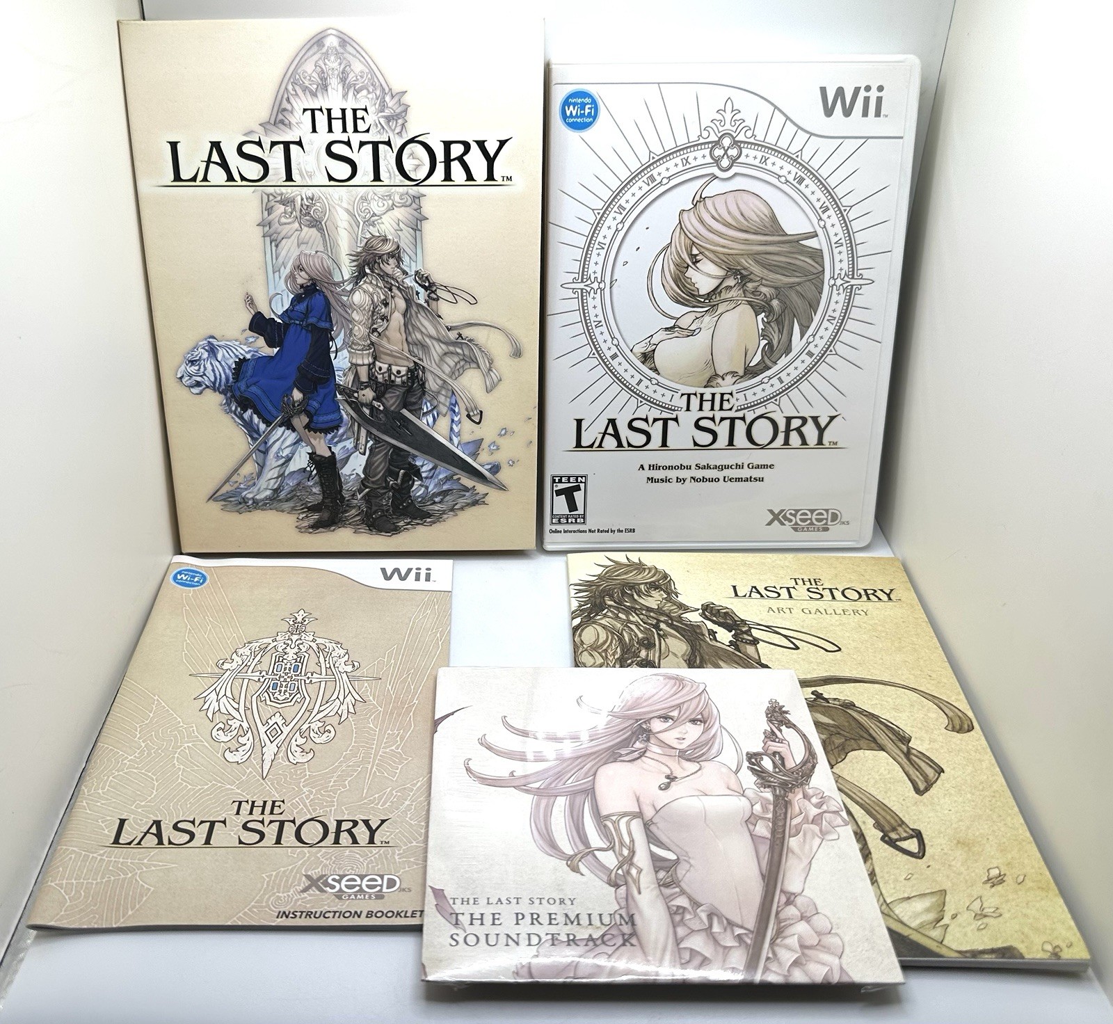 The Last Story Limited Edition ( Nintendo Wii ) Complete CIB w/Sealed Soundtrack