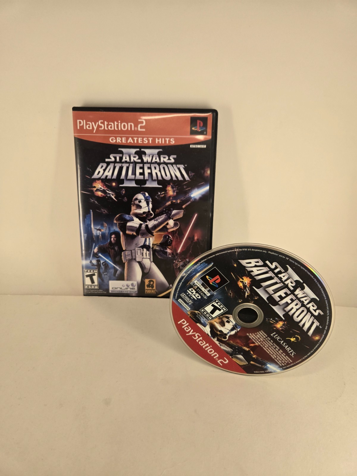 Star Wars: Battlefront II (PlayStation 2, 2005) Used