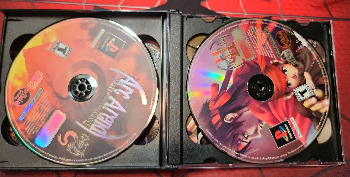 🗡 Arc the Lad Collection (Sony Playstation PS1, 2002) COMPLETE CIB MINT!