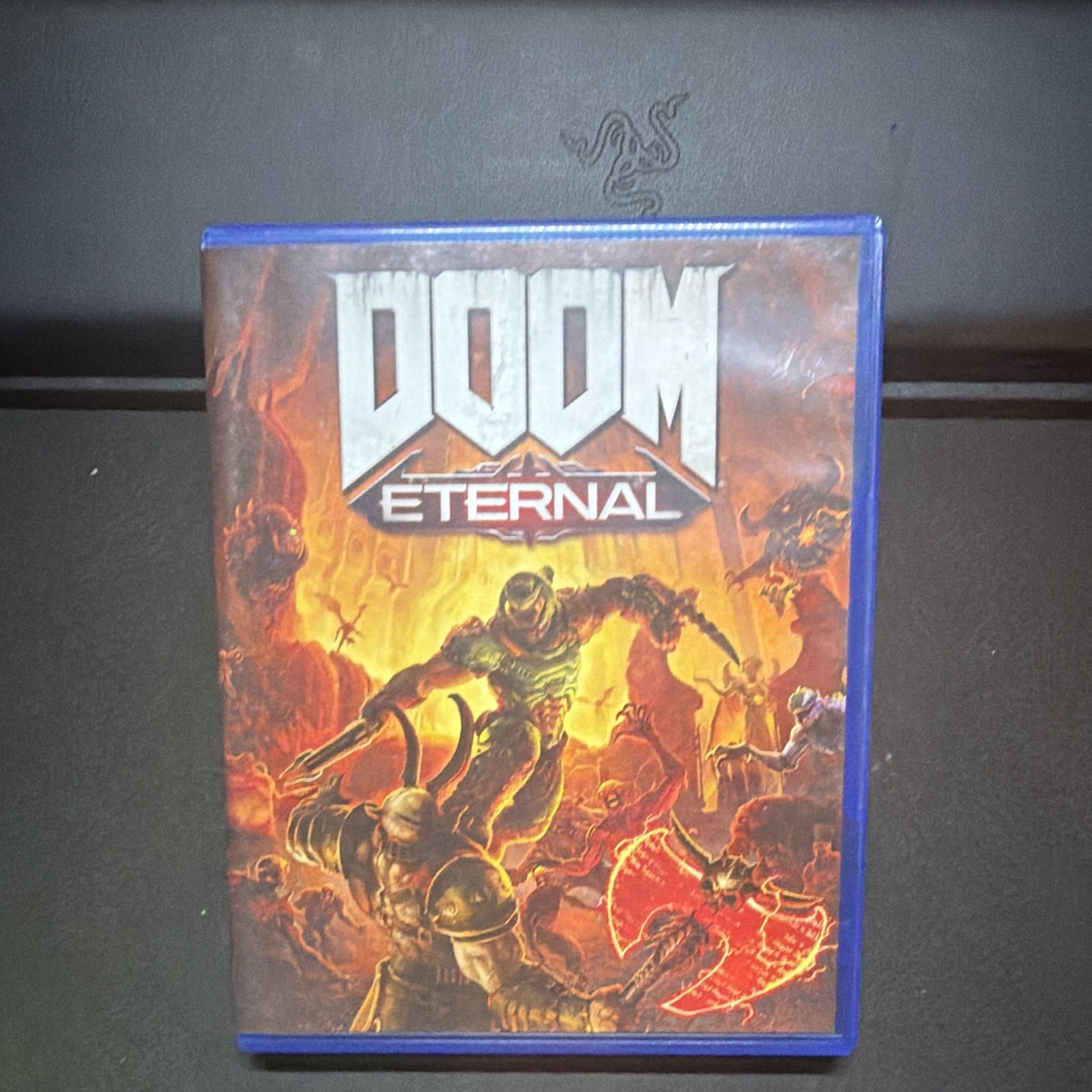 DOOM Eternal (Sony PlayStation 4 PS4) w/ Case, Disc, Manual Bethesda M Shooter
