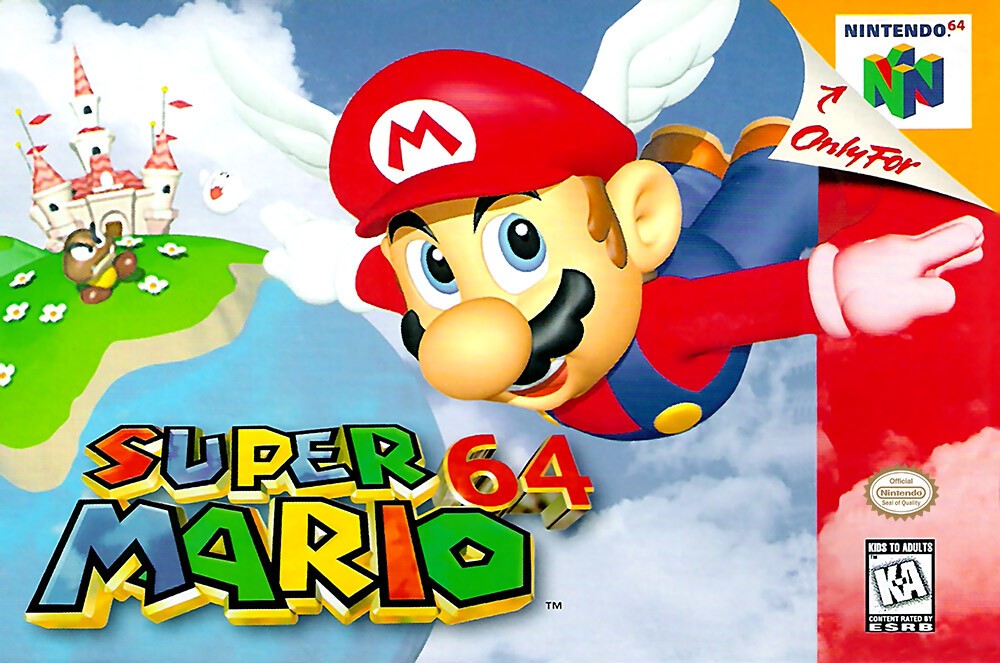 Super Mario 64 Nintendo 64 Authentic Cartridge