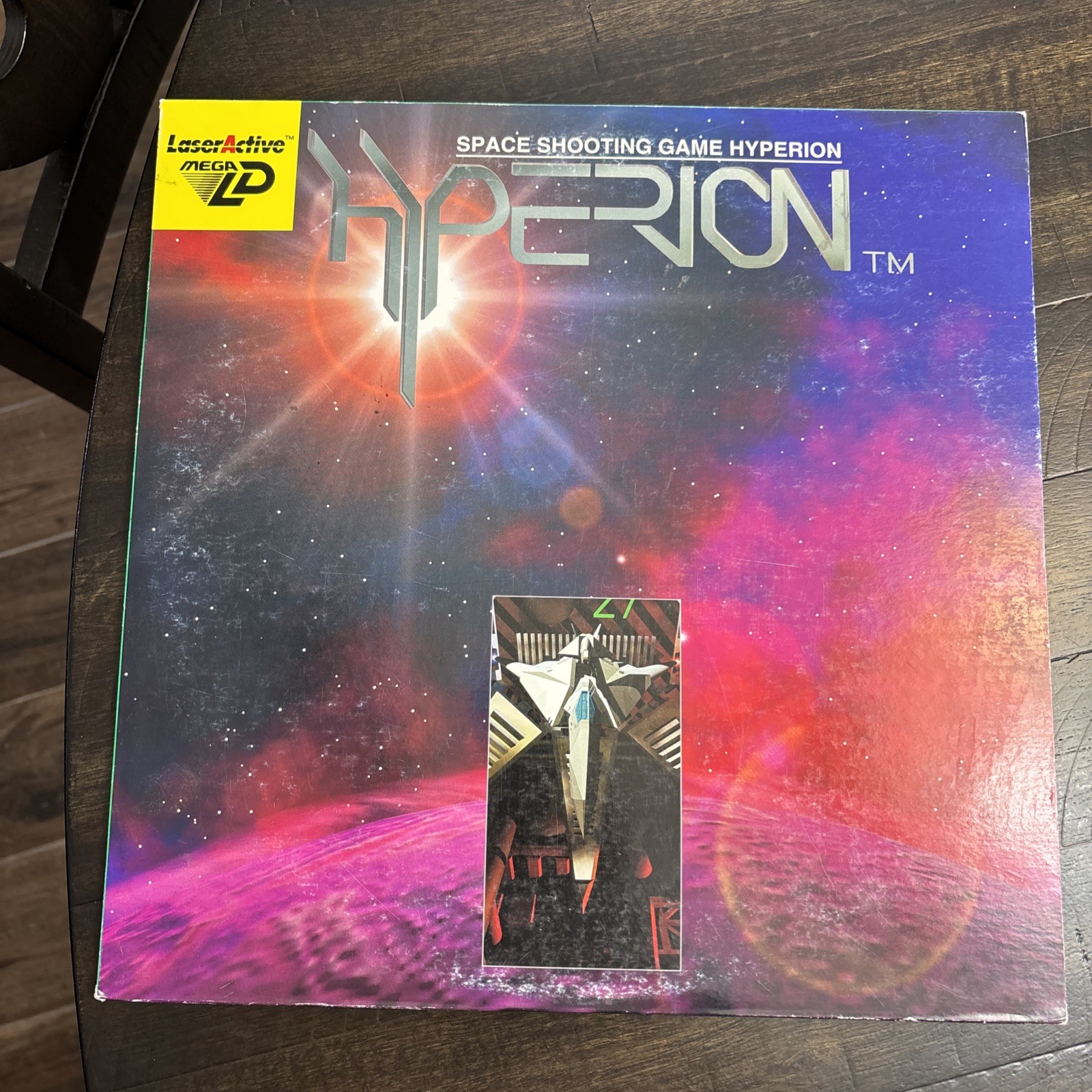 LaserActive MegaLD game Hyperion laserdisc