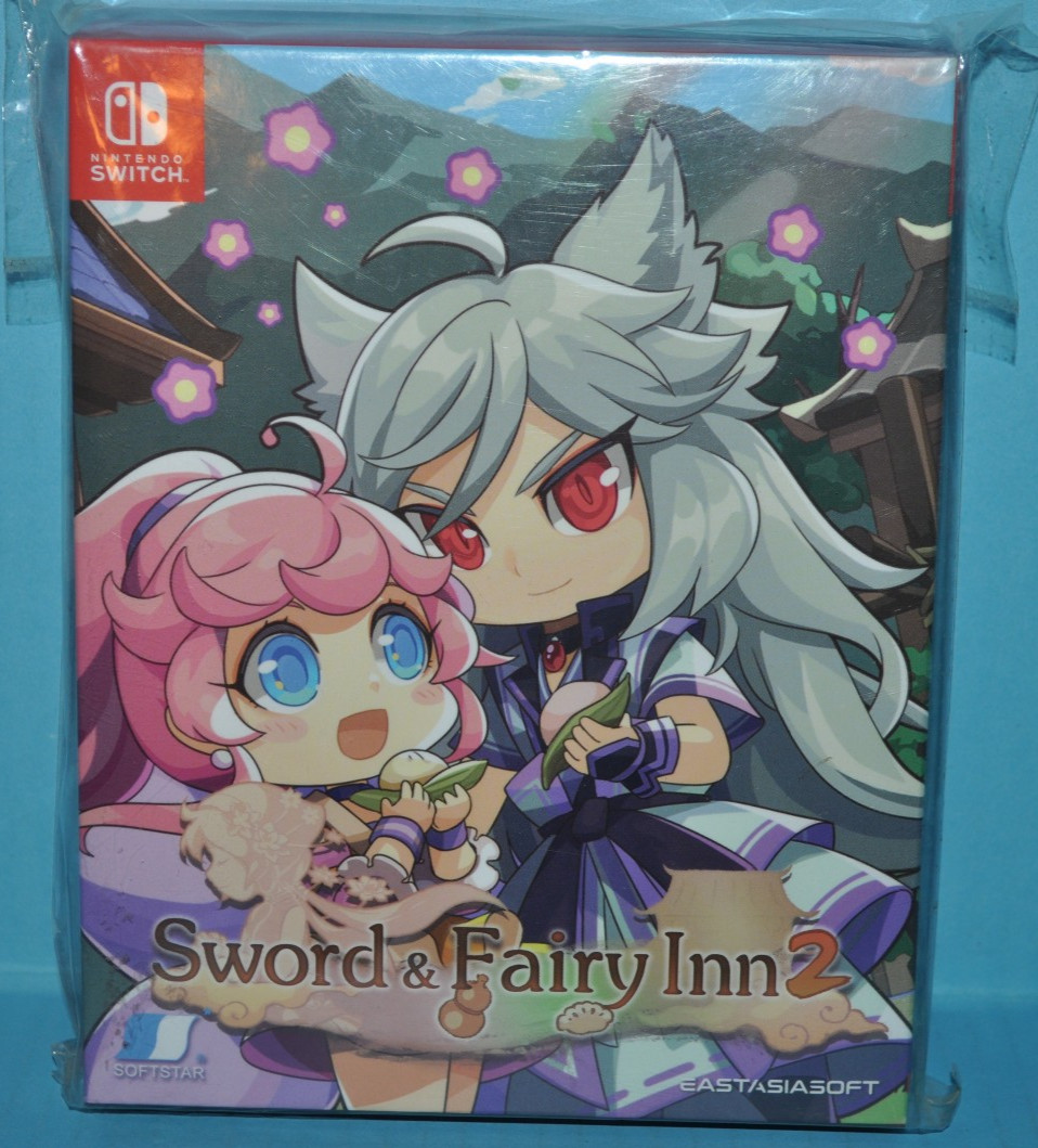 Sword & Fairy Inn 2 LIMITED EDITION Complete CIB English Game Simulation 211
