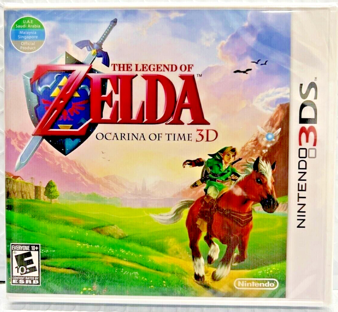 The Legend of Zelda: Ocarina of Time 3D & Majora’s Mask 3D Nintendo 3DS Bundle
