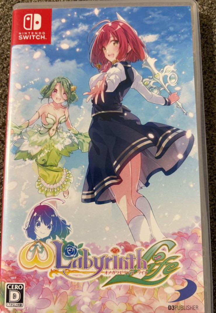Nintendo Switch Omega Labyrinth Life From Japan(Used)(Good condition)