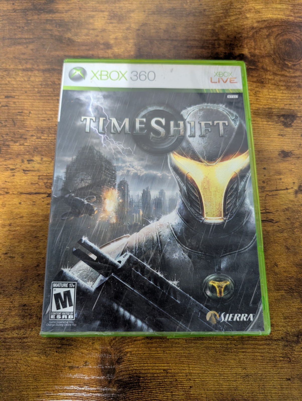 TimeShift Xbox 360 Complete CIB With Manual Sierra