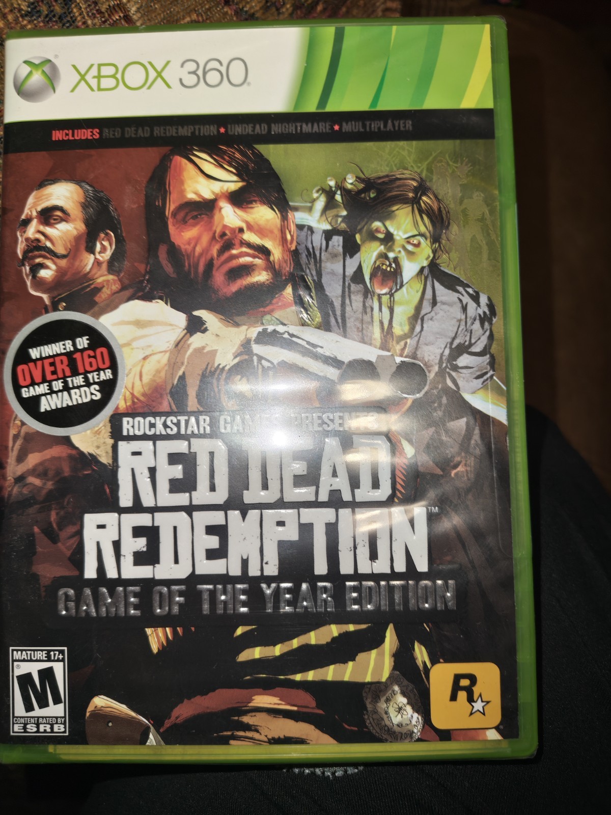 Holographic Red Dead Redemption Game of the Year Edition XBOX 360 NEW Sealed