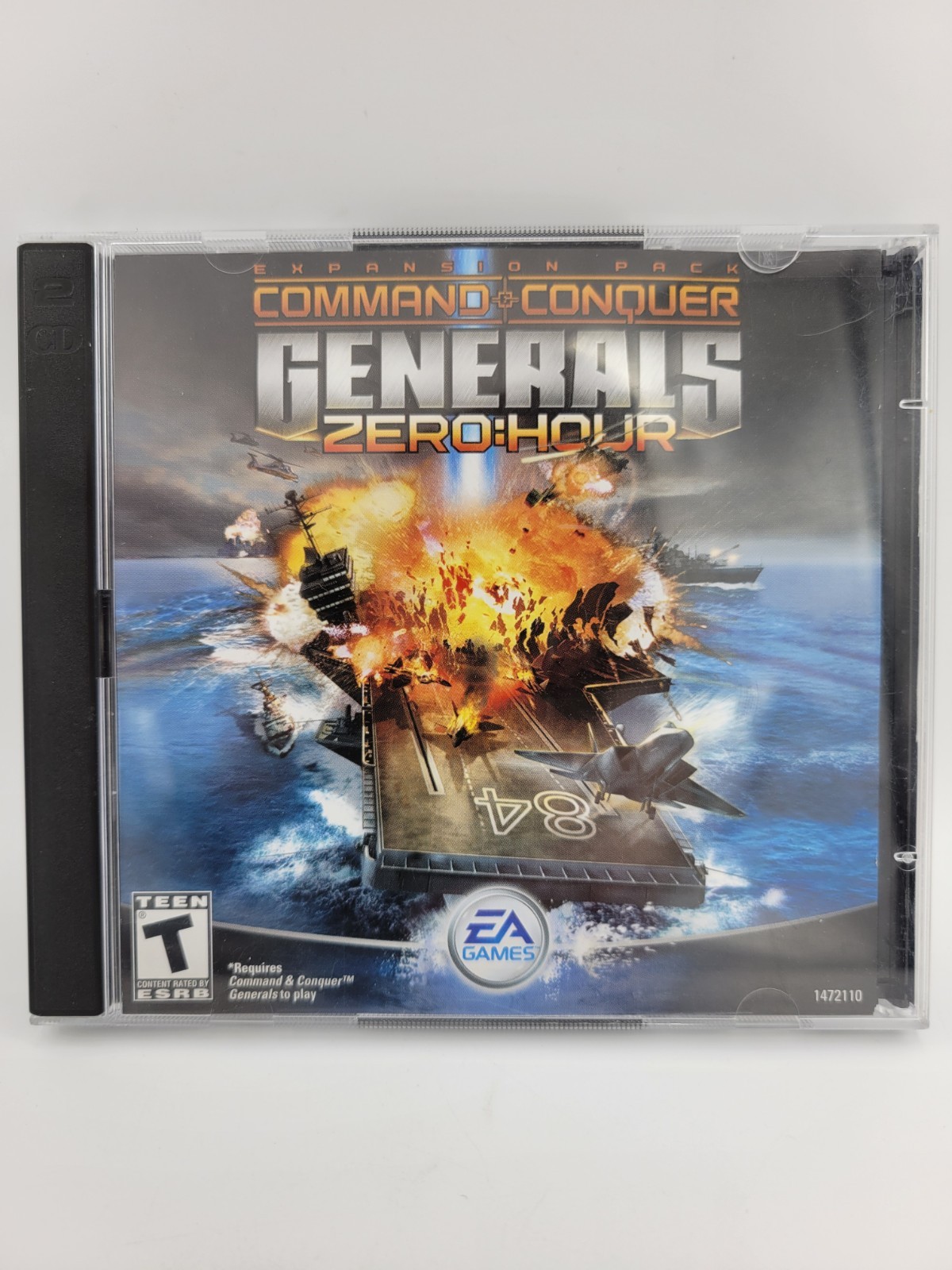 Command & Conquer: Generals Zero Hour (PC, 2003) 2 Disc Set Complete – Tested