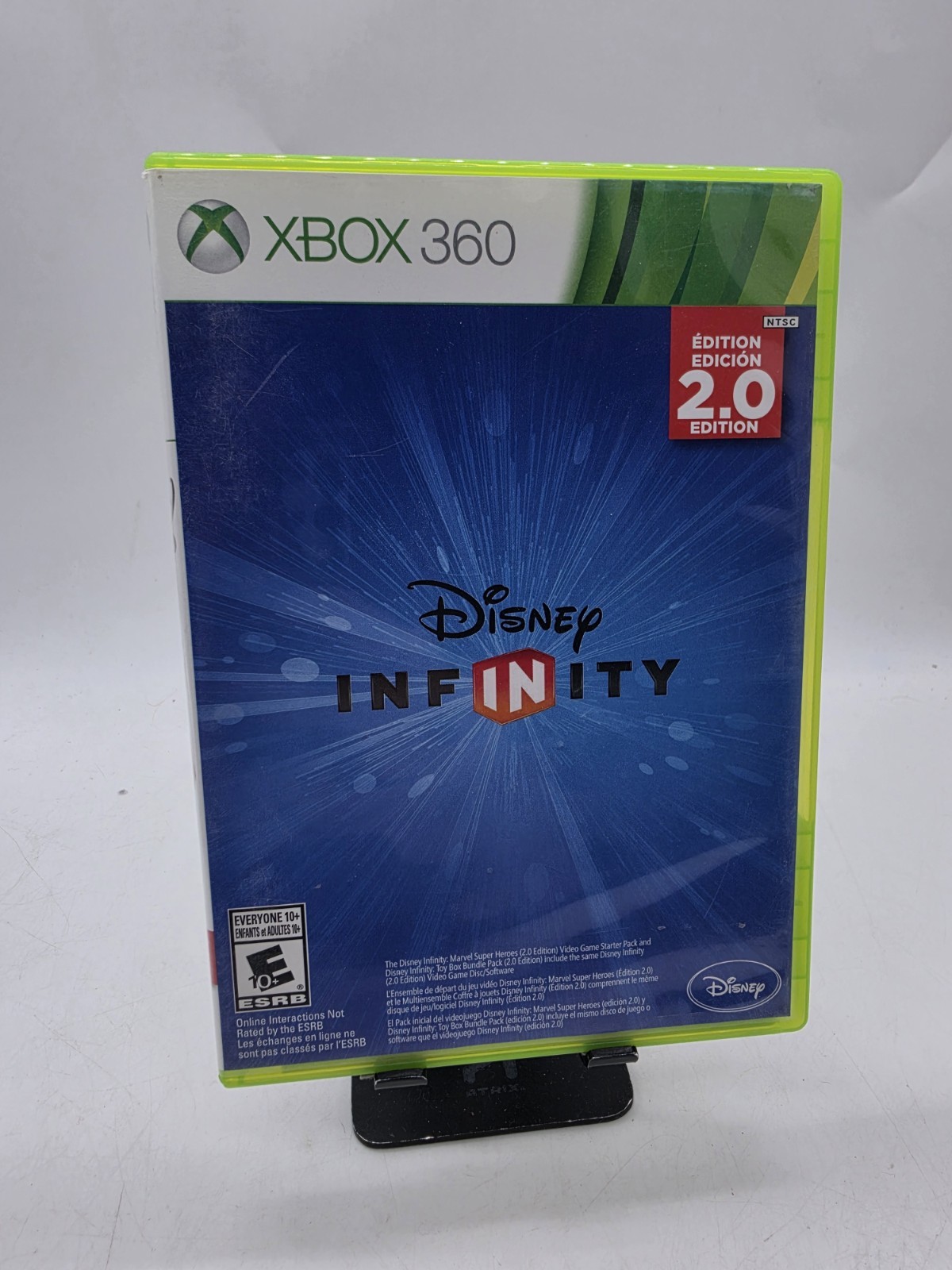 Infinity 2.0 Game Only For Xbox 360 Disney Family/Kids Cib Mint Tested