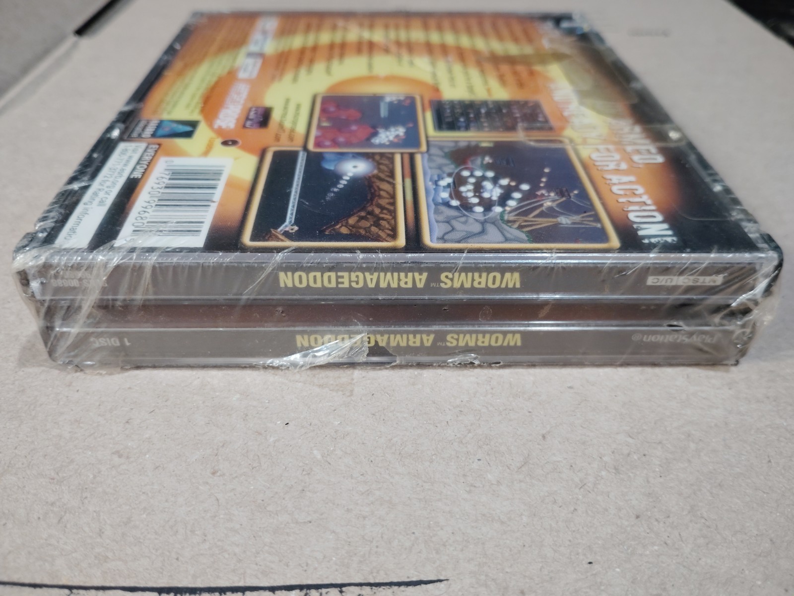 Worms: Armageddon (Sony PlayStation 1, 1999) PS1 – Brand New Sealed * Read