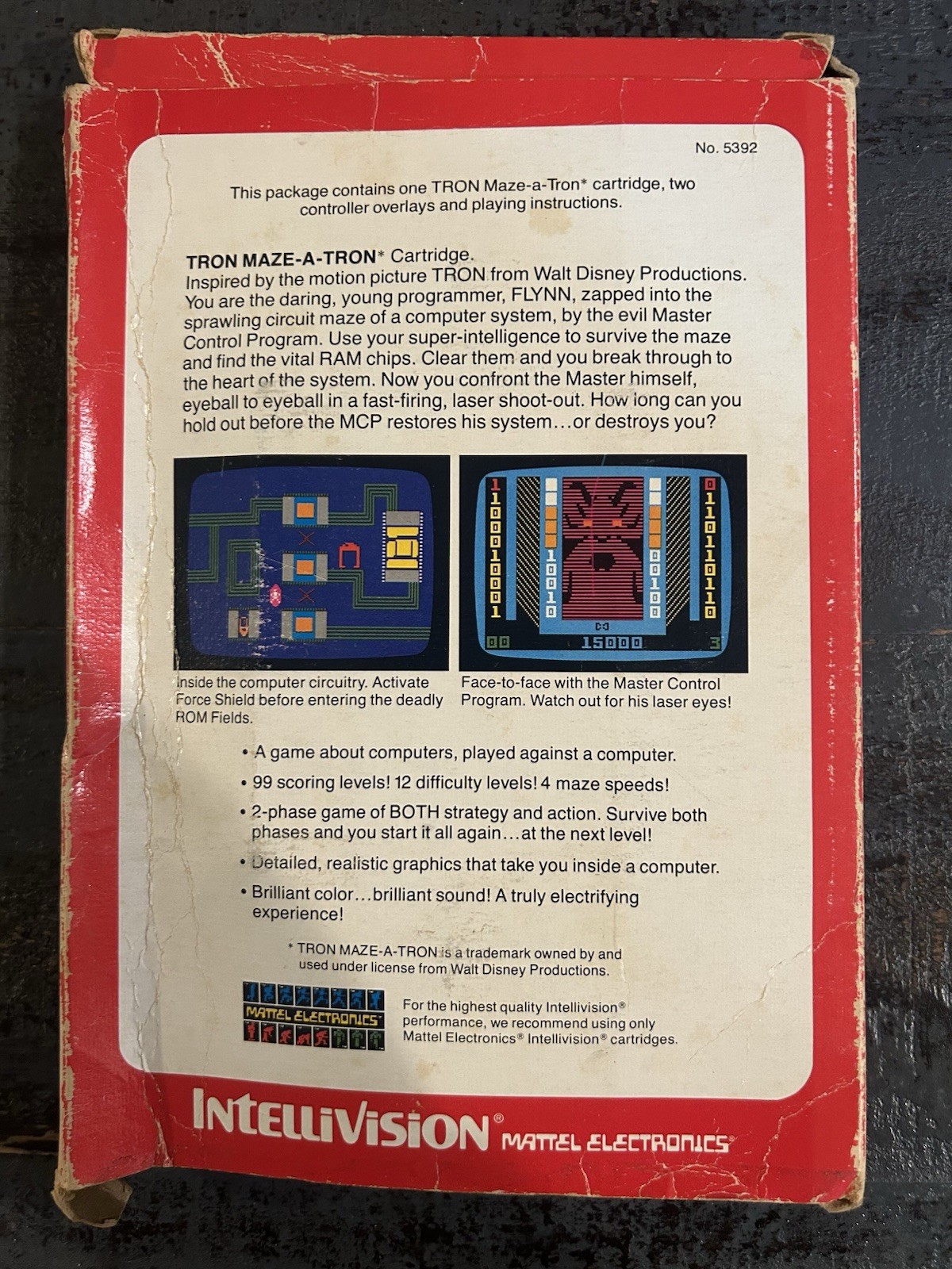 Intelivision Game Lot 8 Games