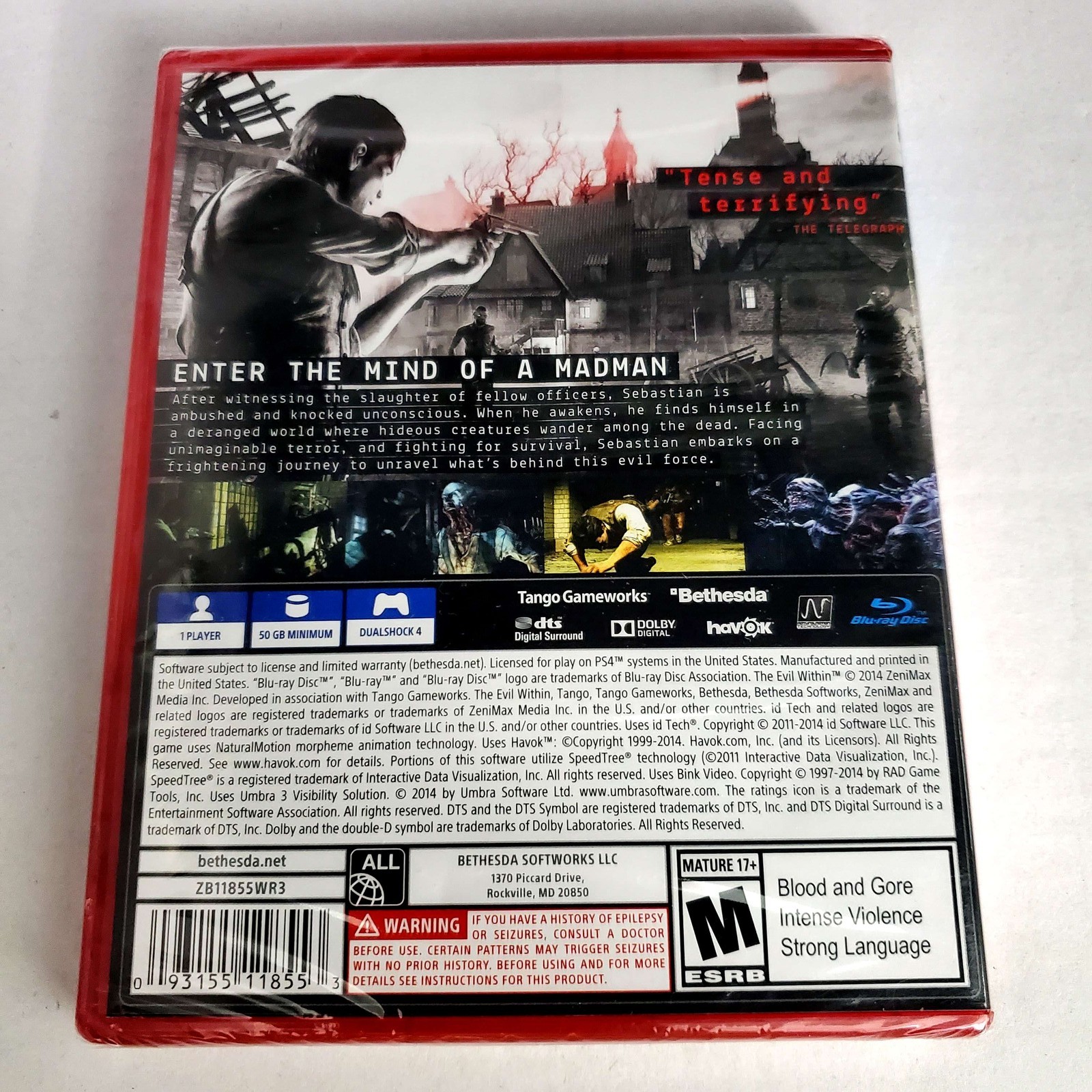 (Sealed) The Evil Within Playstation Hits – Sony Playstation 4 PS4 1Y Guarantee