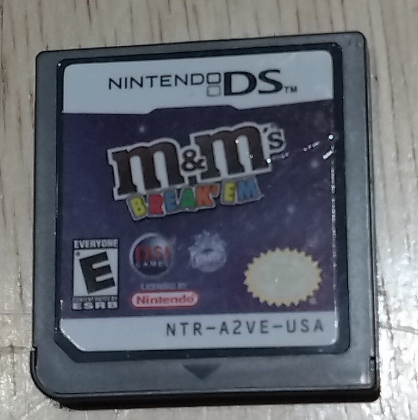 M&M’s Break ‘Em (Nintendo DS, 2007) Tested Cartridge ONLY