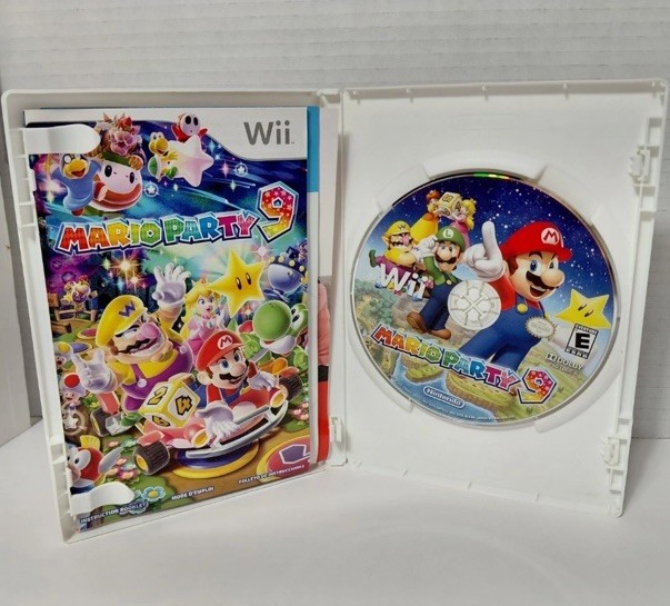Mario Party 9 Nintendo Wii – CIB Complete w/ Inserts – MINT – Tested
