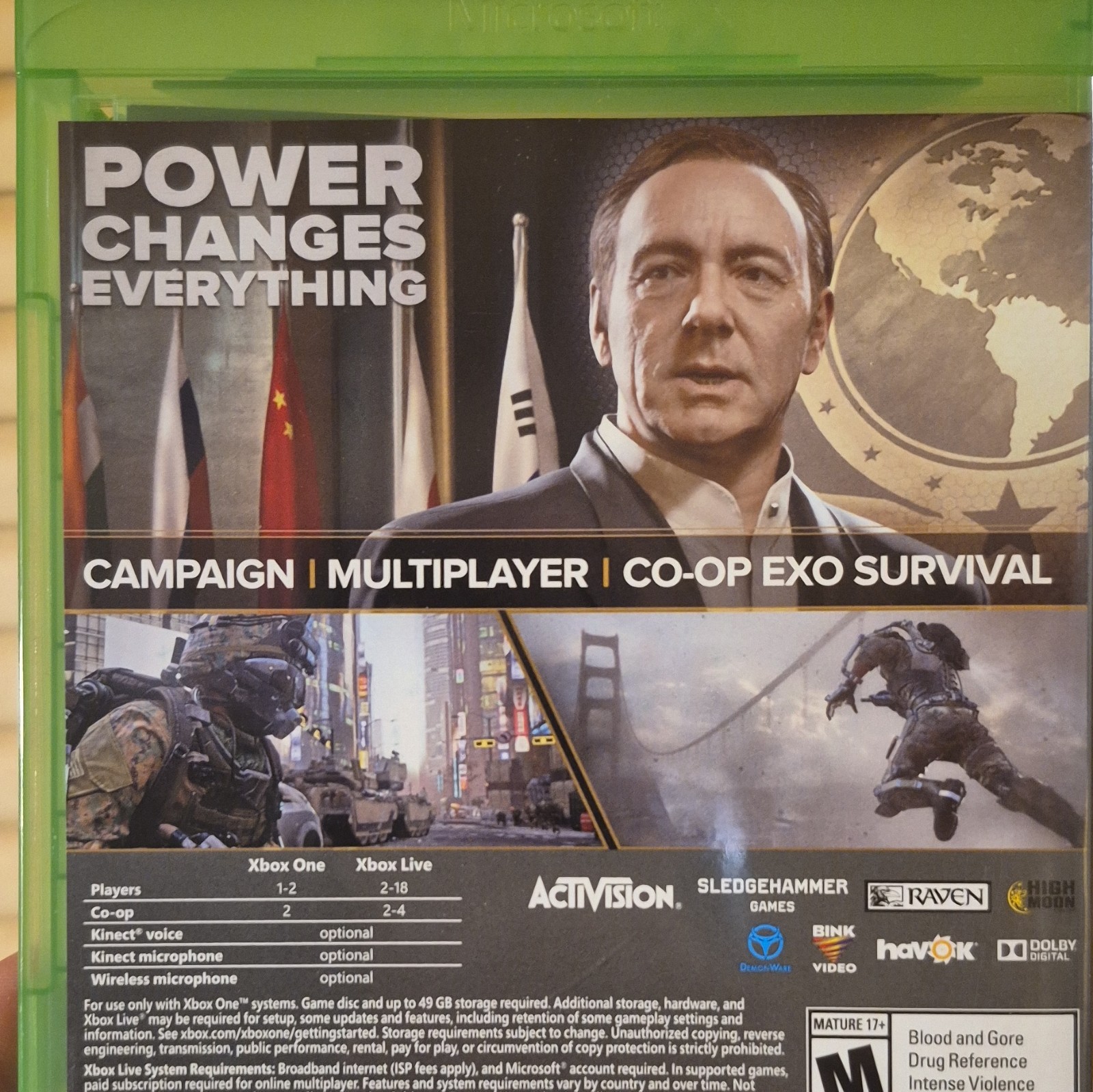 Activision Call of Duty: Advanced Warfare (Microsoft Xbox One) M – Mature