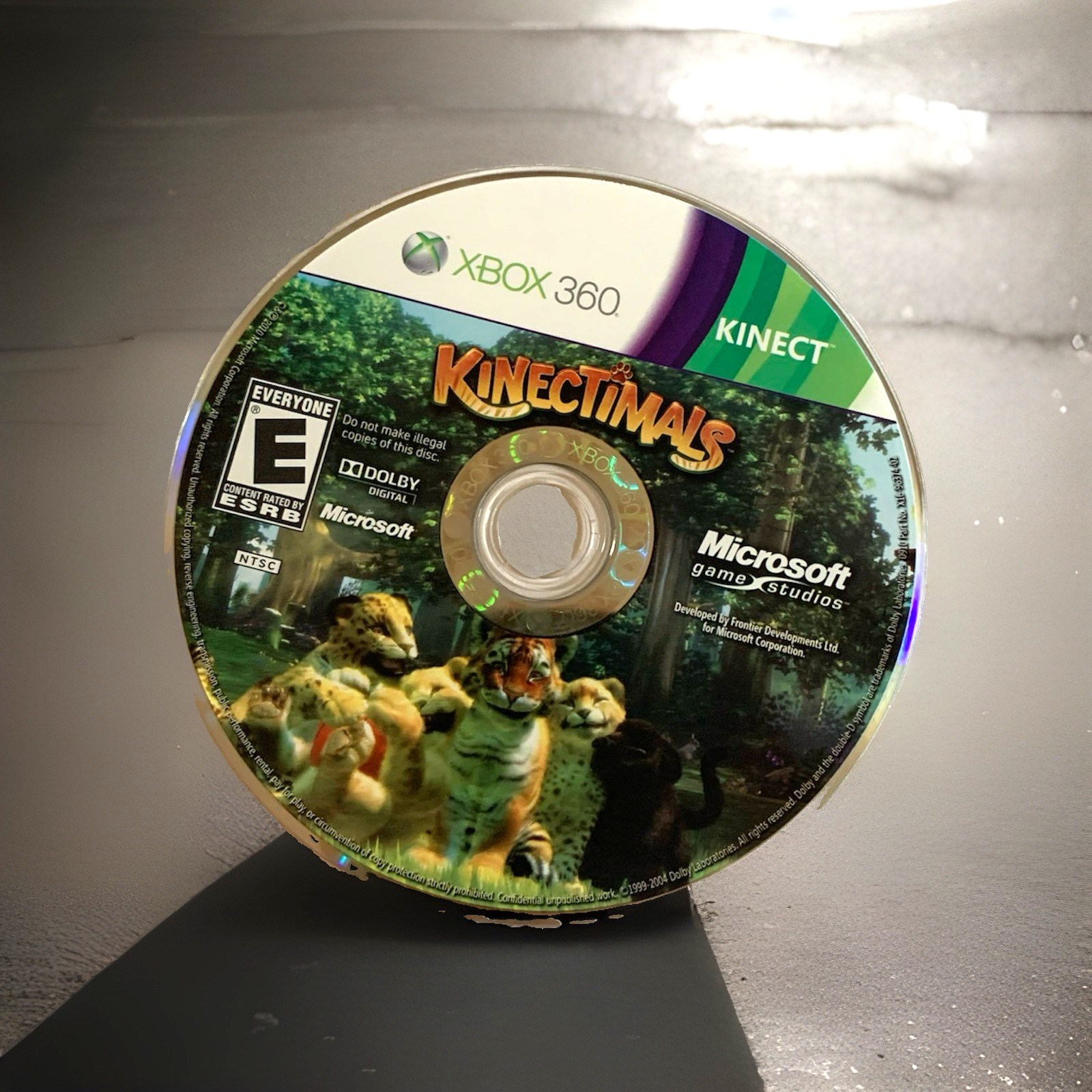 Kinectimals Xbox 360 Game Complete CIB Tested Animal Virtual Pet Simulation
