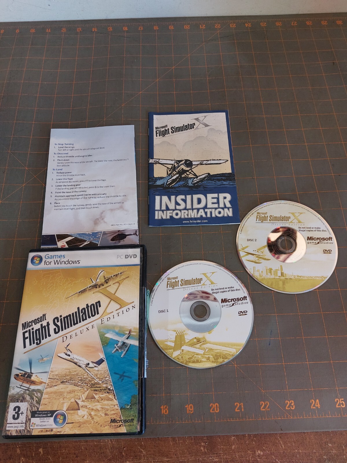 Microsoft Flight Simulator X Deluxe Edition PC Windows 2008