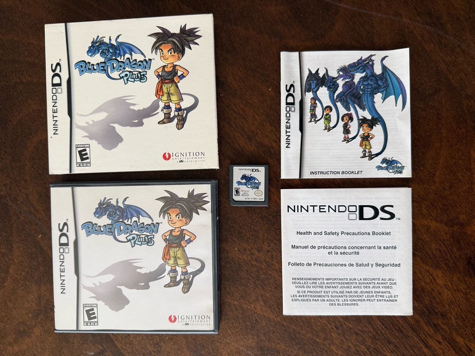 Blue Dragon Plus (Nintendo DS, 2009) COMPLETE AUTHENTIC