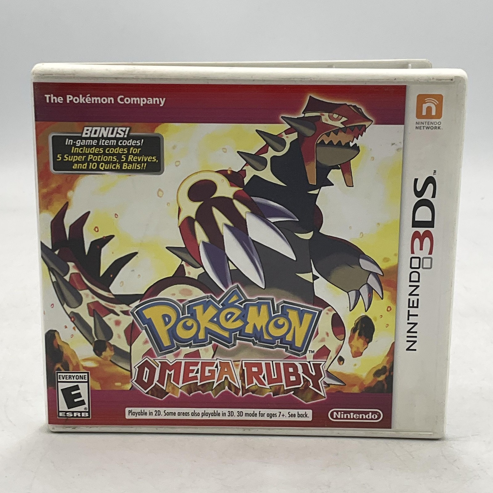 Pokemon Omega Ruby Nintendo 3DS Game Manual Included E NTSC-U/C NO GAME