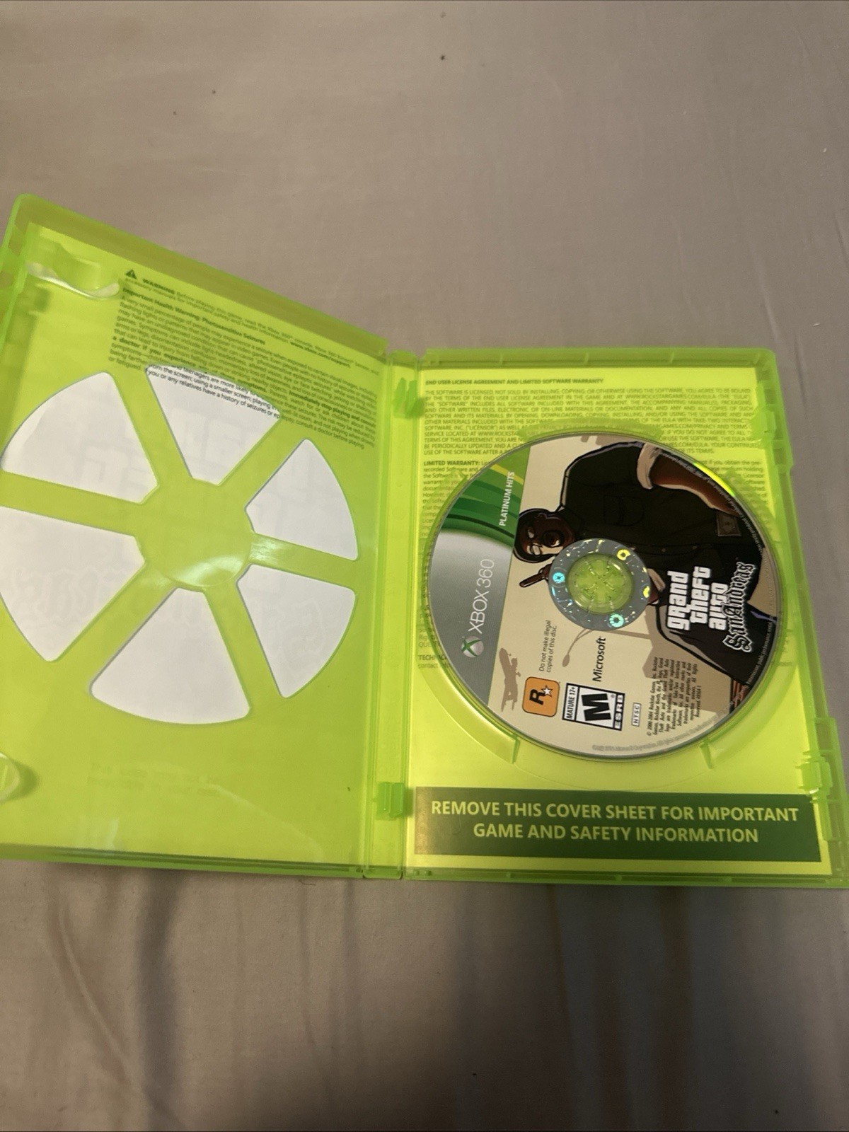 Rockstar Games Grand Theft Auto: San Andreas Xbox 360 Plays on Xbox One
