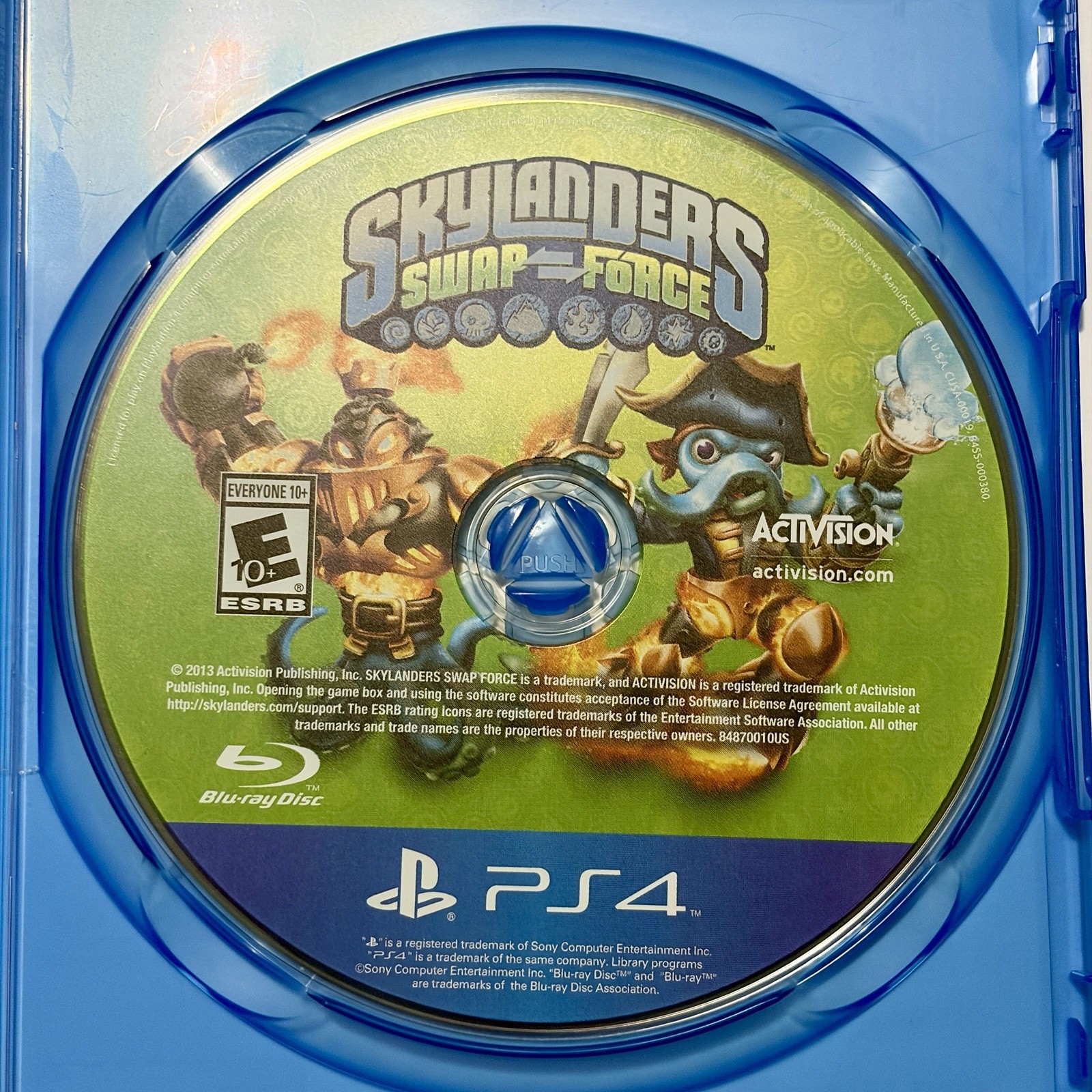 Skylanders Swap Force PS4 2013 Activision E10+ Action Adventure Multiplayer